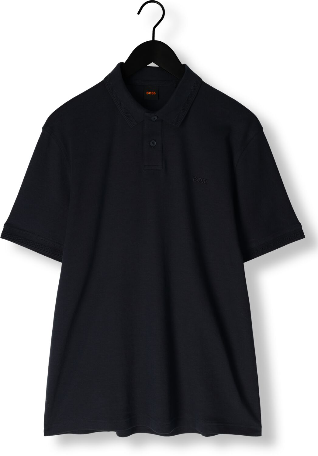 BOSS ORANGE Heren Polo's & T-shirts Pe_interlock Donkerblauw