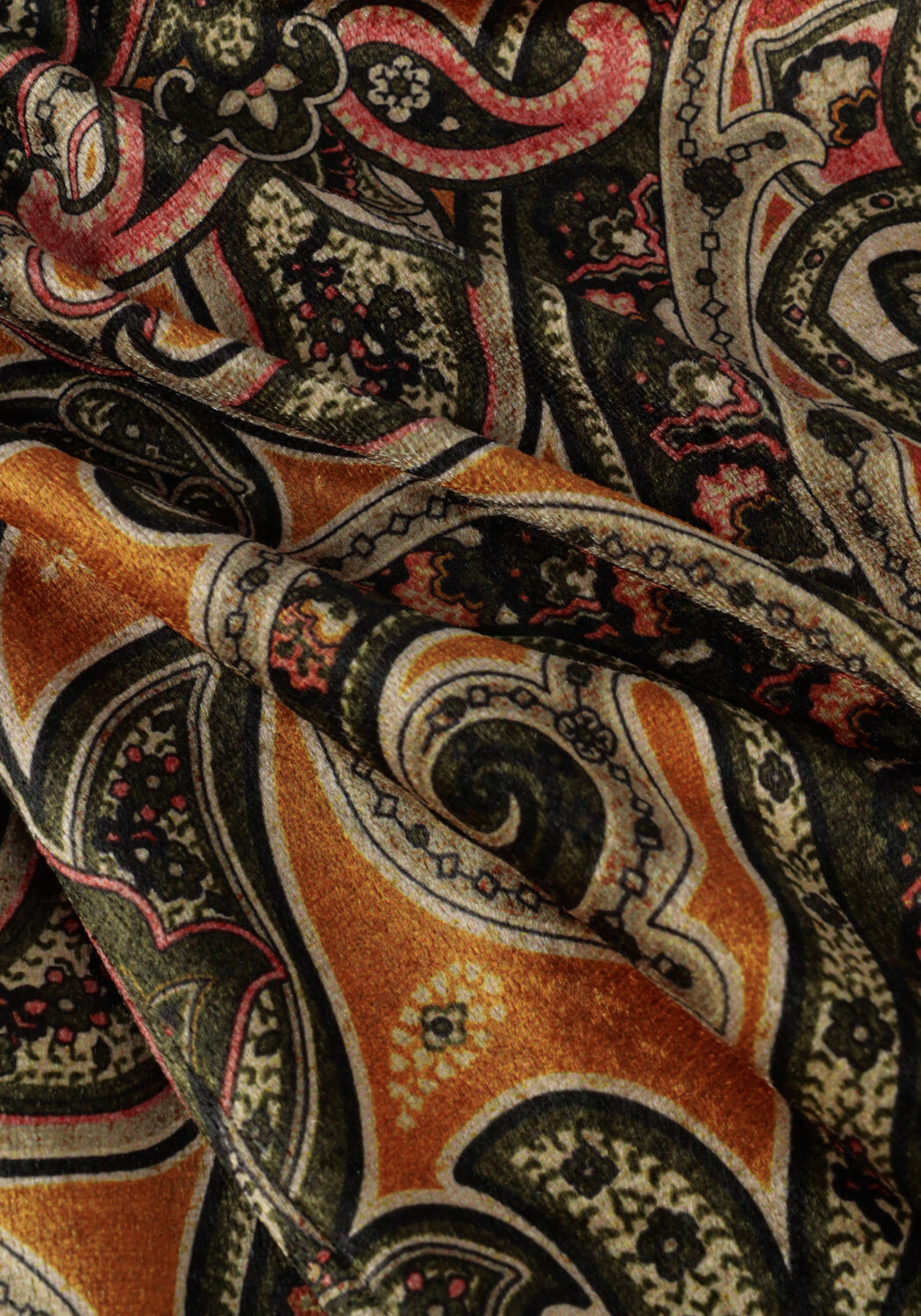 Multi SUMMUM Flared broek TROUSERS PAISLEY VELVET - large