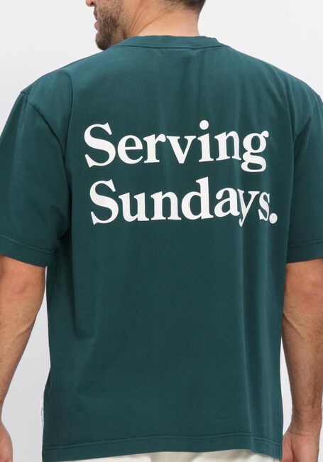 Groene POCKIES T-shirt SUNDAYS TEE - large