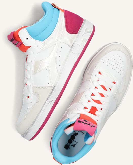 Multi DIADORA Hoge sneakers MAGIC BASKET DEMI CROCO WOMAN Multi DIADORA Hoge sneakers MAGIC BASKET DEMI CROCO WOMAN - large