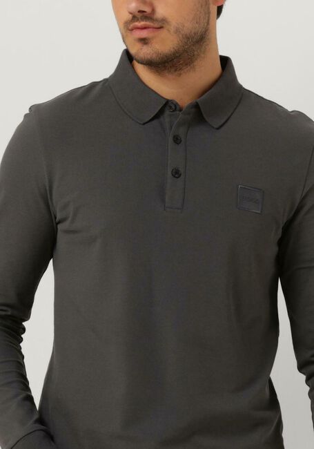 Donkergrijze BOSS ORANGE Polo PASSERBY - large