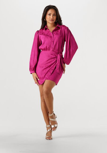 Paarse YDENCE Mini jurk DRESS FIA - large