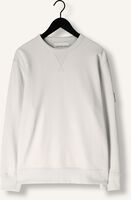 Lichtgrijze CALVIN KLEIN Sweater BADGE CREW NECK Lichtgrijze CALVIN KLEIN Sweater BADGE CREW NECK - medium
