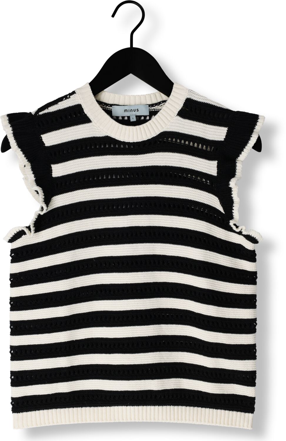 MINUS Dames Tops & T-shirts Judie Knit Top Wit