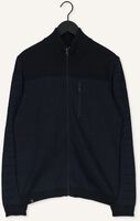 Donkerblauwe VANGUARD Vest ZIP JACKET COTTON BONDED MELAN Donkerblauwe VANGUARD Vest ZIP JACKET COTTON BONDED MELAN - medium