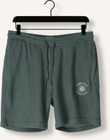 Groene PURE PATH Korte broek STRUCTURED SHORT WITH POCKTES, CORDS AND FRONT EMBROIDERY Groene PURE PATH Korte broek STRUCTURED SHORT WITH POCKTES, CORDS AND FRONT EMBROIDERY - medium