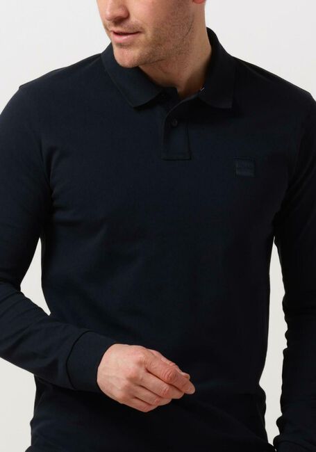 Donkerblauwe BOSS ORANGE Polo PASSERBY - large