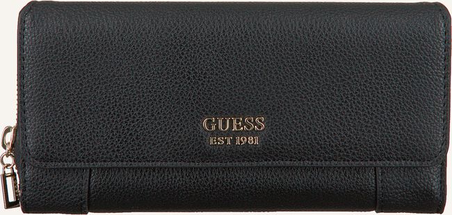 Zwarte GUESS Portemonnee NAYA SLG LRG CLUTH ORGANIZER Zwarte GUESS Portemonnee NAYA SLG LRG CLUTH ORGANIZER - large