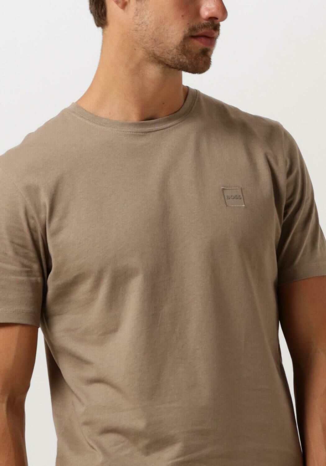 BOSS Heren Polo's & T-shirts Tales Bruin
