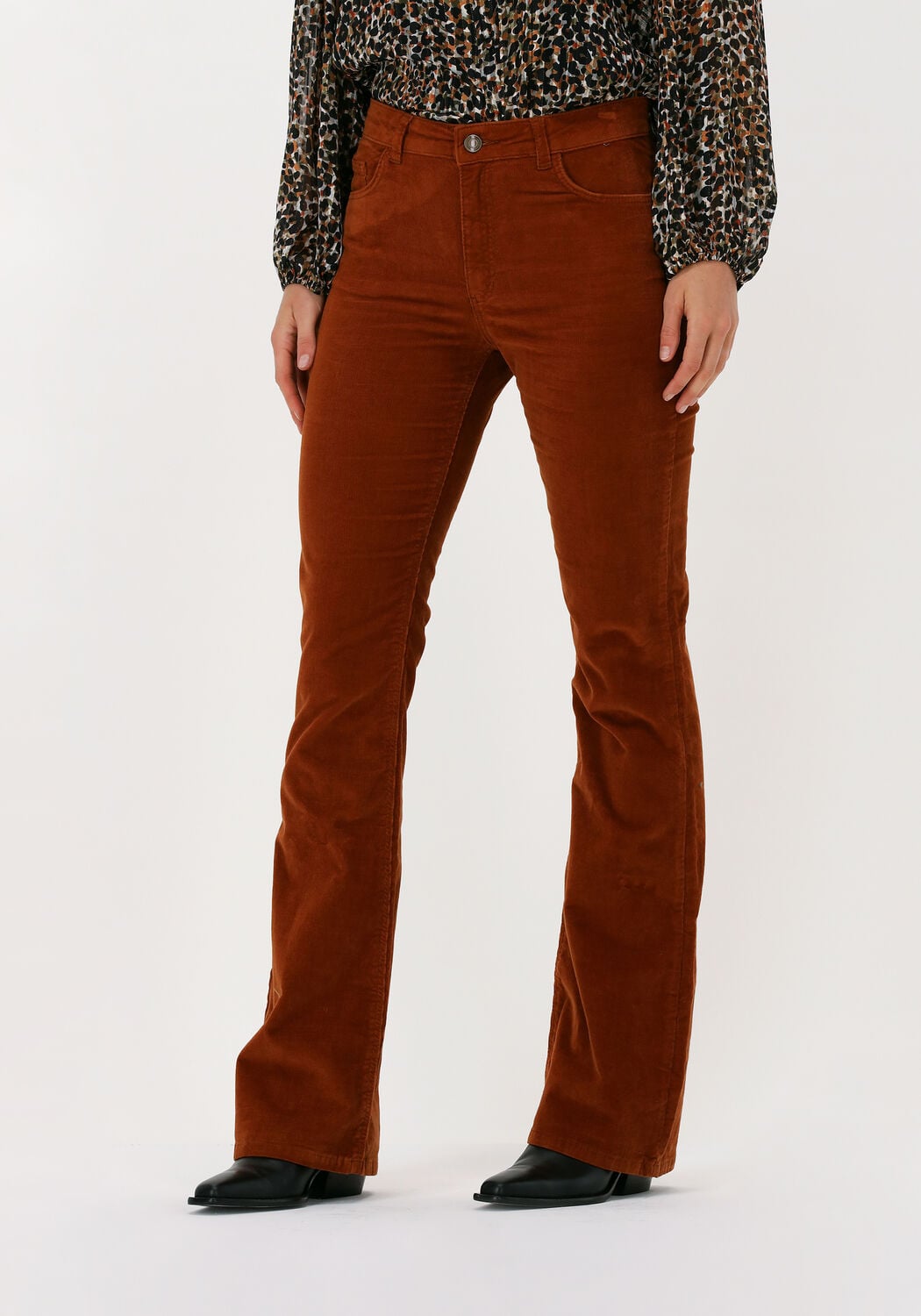 Cognac FABIENNE CHAPOT Flared broek EVA 