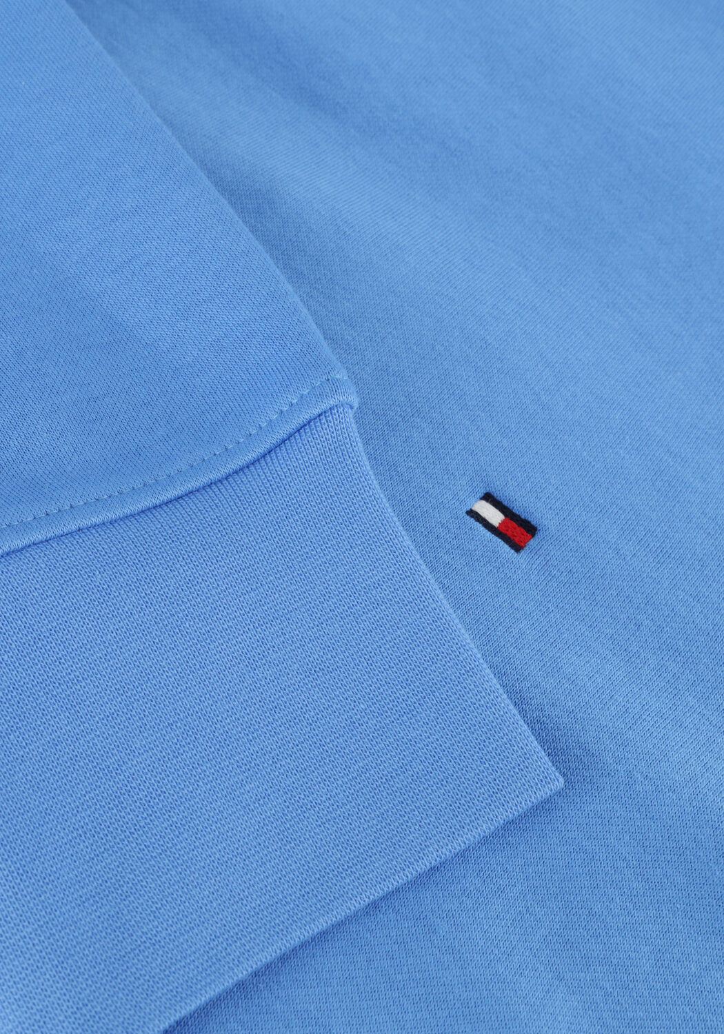 Blauwe TOMMY HILFIGER Sweater FLAG LOGO SWEATSHIRT - large