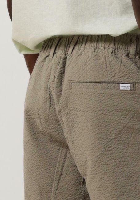 Olijf SELECTED HOMME Korte broek SLHCOMFORT-PIER SHORTS W - large