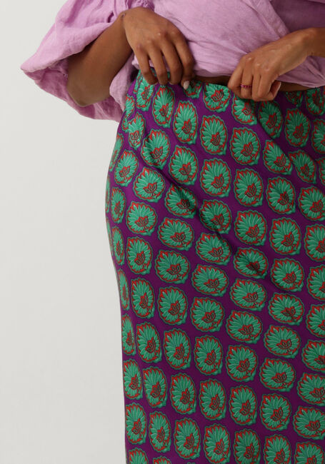 Paarse SISSEL EDELBO Midirok MADELLIN SKIRT - large