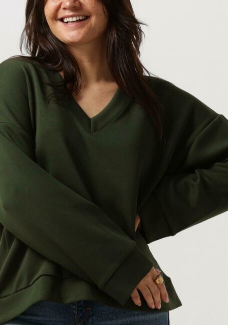 Groene MSCH COPENHAGEN Sweater MSCHPETUA LMA Q V SWEATSHIRT - large