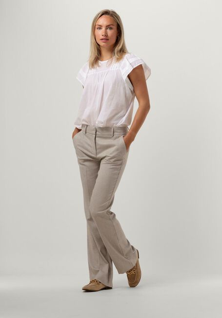 Witte MSCH COPENHAGEN Blouse MSCHMOSSIE SS TOP - large