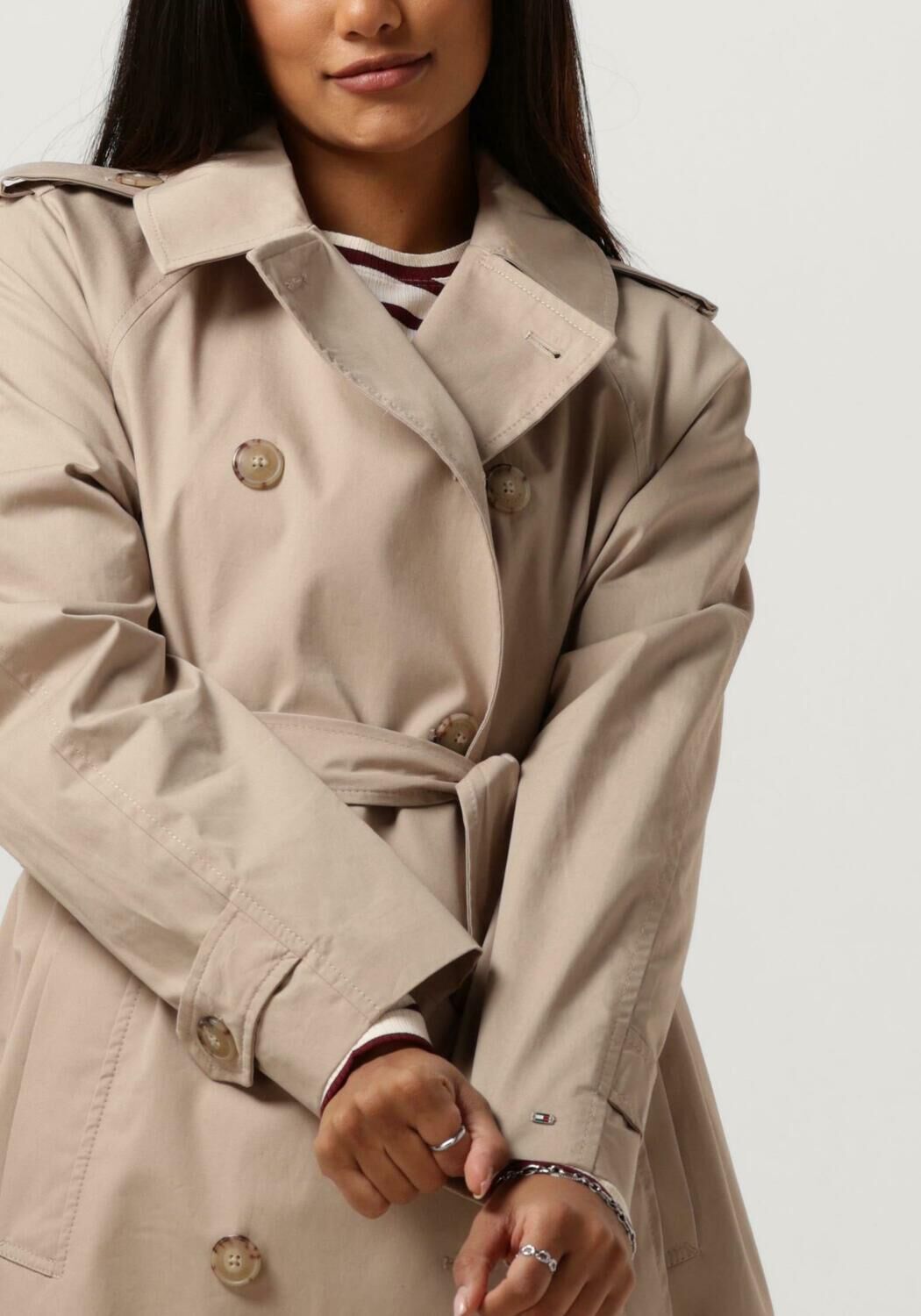 Tommy hilfiger trenchcoat dames clearance