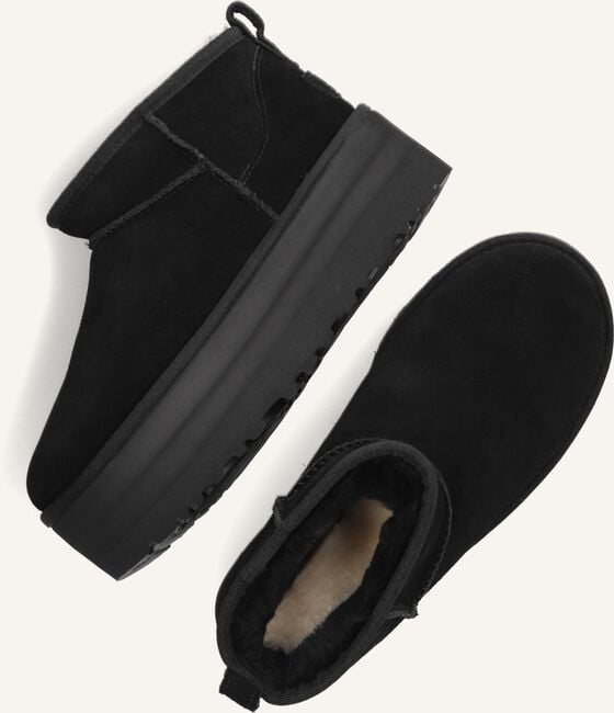 Zwarte UGG Vachtlaarzen W CLASSIC ULTRA MINI PLATFORM Zwarte UGG Vachtlaarzen W CLASSIC ULTRA MINI PLATFORM - large