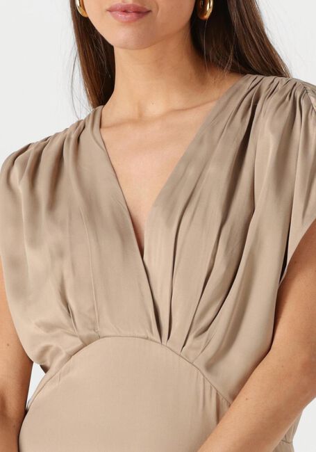 Beige JOSH V Maxi jurk CORRIN - large