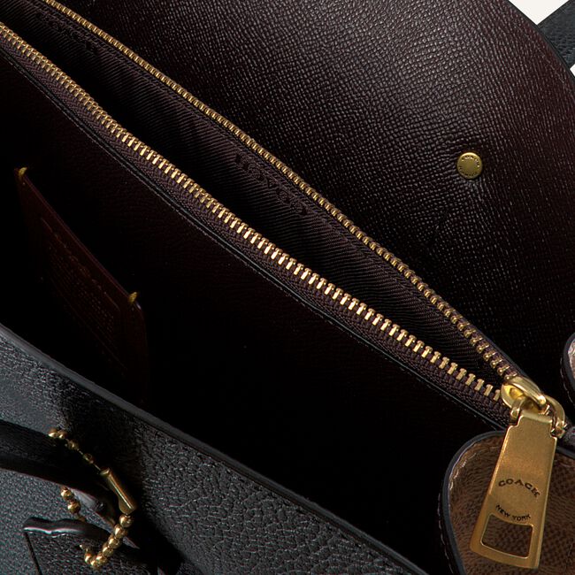 Zwarte COACH Handtas BLOCKING CHARLIE CARRYALL Zwarte COACH Handtas BLOCKING CHARLIE CARRYALL - large