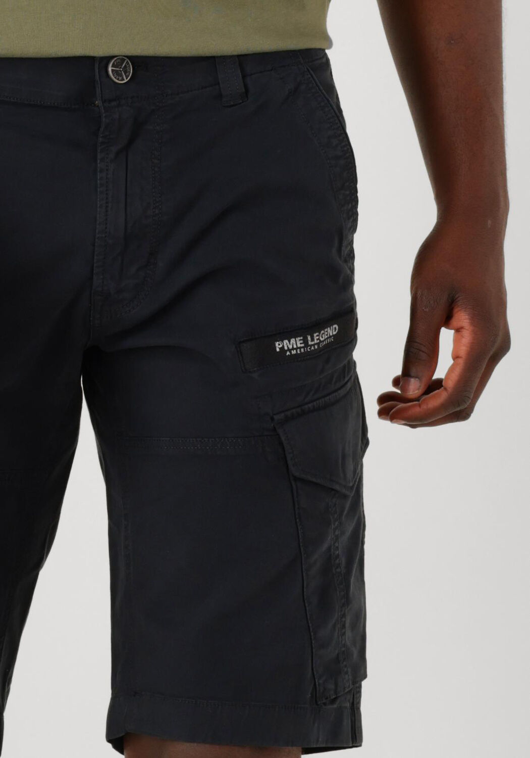 PME LEGEND Heren Broeken Nordrop Cargo Shorts Donkerblauw