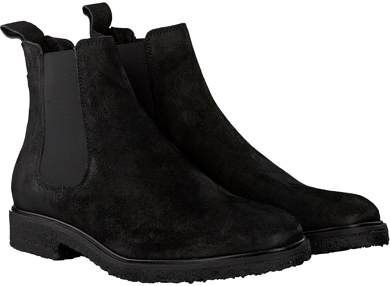 Zwarte GOOSECRAFT Chelsea boots CHET CREPE CHELSEA | Omoda Zwarte GOOSECRAFT Chelsea boots CHET CREPE CHELSEA | Omoda