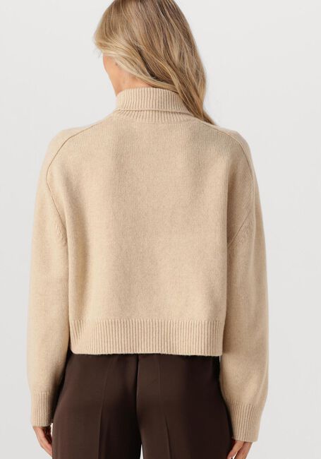 Beige VANESSA BRUNO Trui BALLERINE PULL COL MONTANT - large