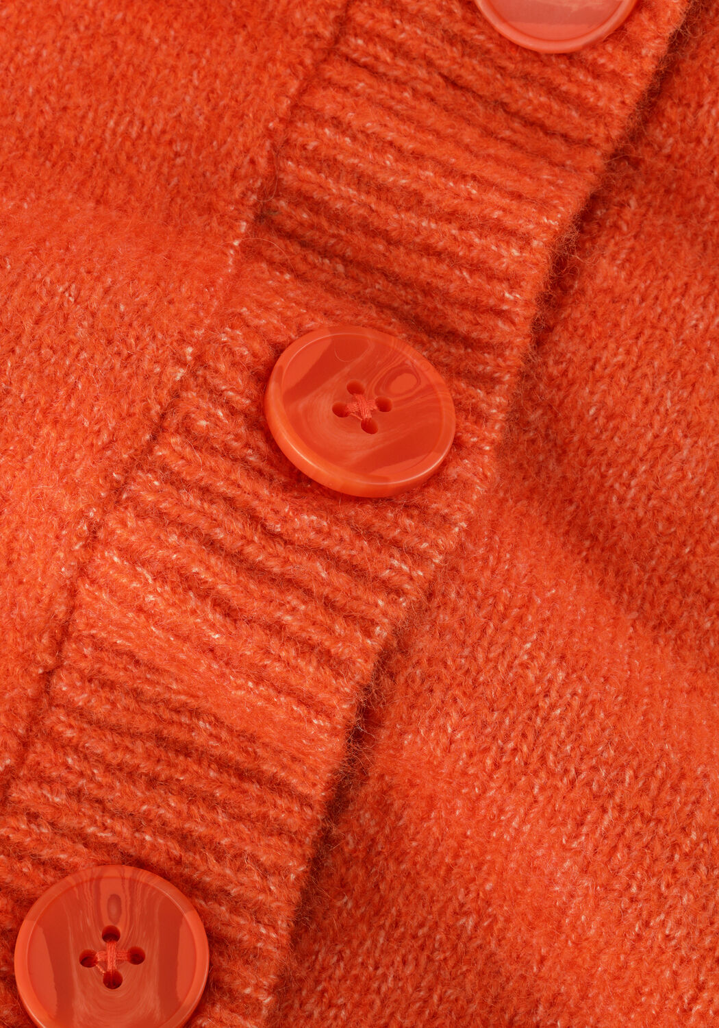 Oranje MSCH COPENHAGEN Vest MSCHPEGGY CARDIGAN - large