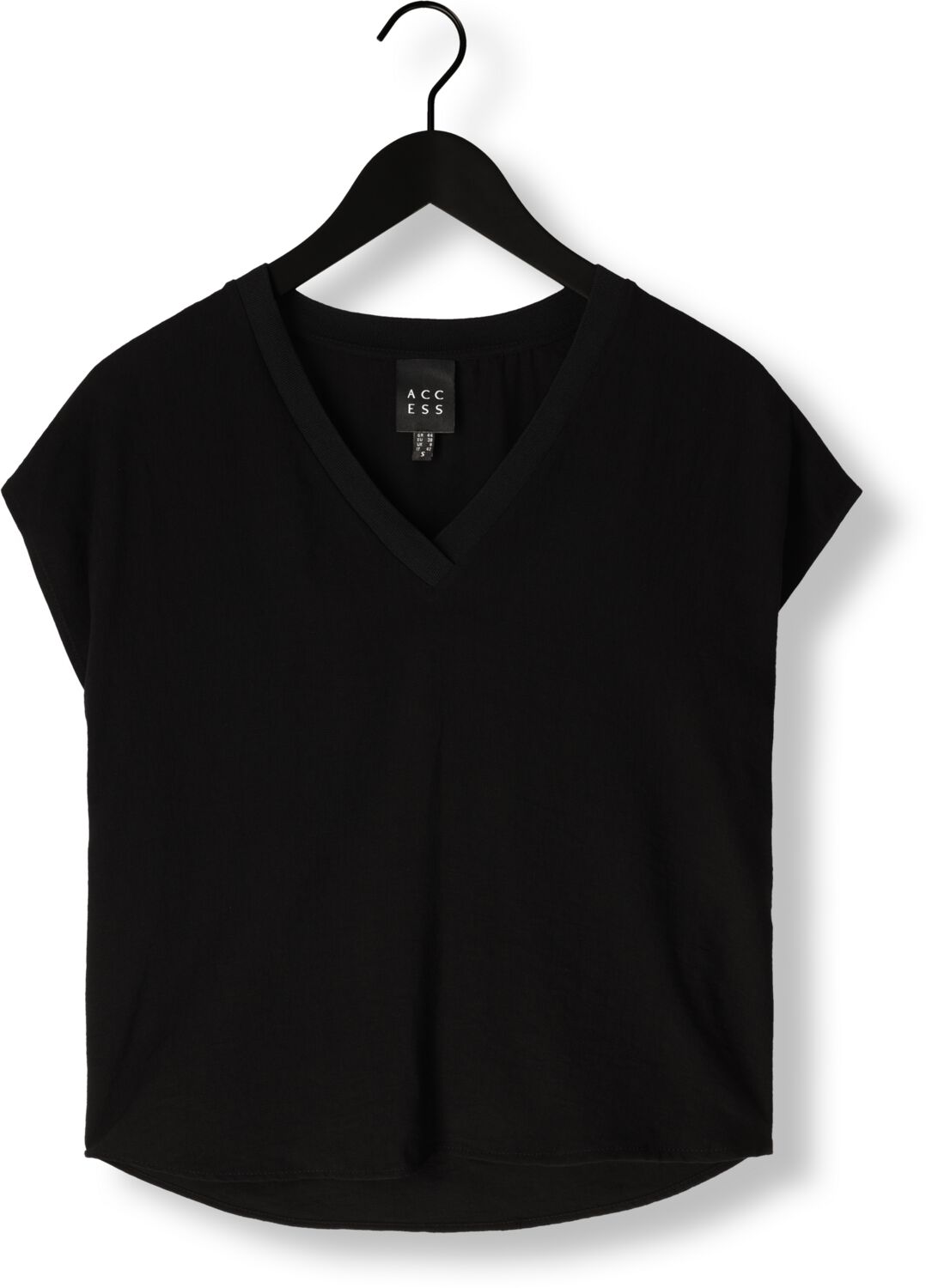 ACCESS Dames Tops & T-shirts 53-2001-396 Zwart