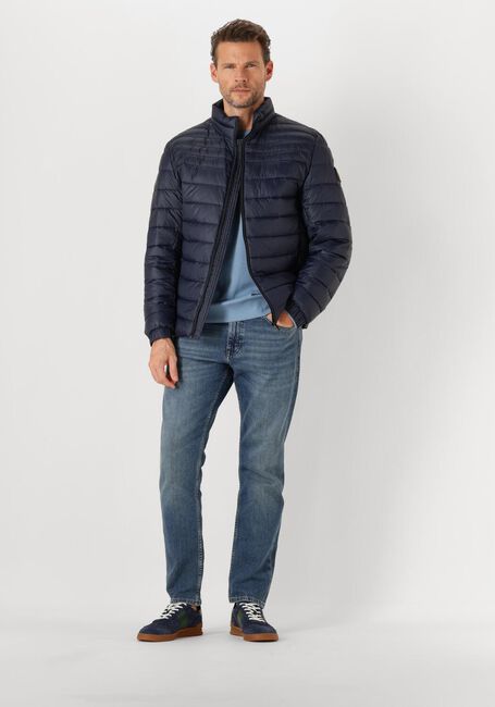 Donkerblauwe BOSS ORANGE Gewatteerde jas ODEN - large