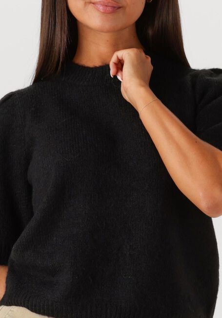 Zwarte Y.A.S. Trui YASANNE SS KNIT PULLOVER - large