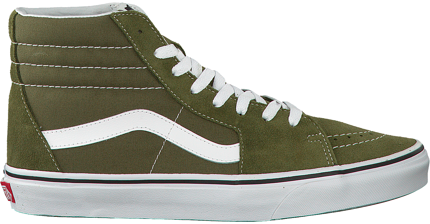 Groene VANS Sneakers SK8-HI HEREN | Omoda Groene VANS Sneakers SK8-HI HEREN | Omoda