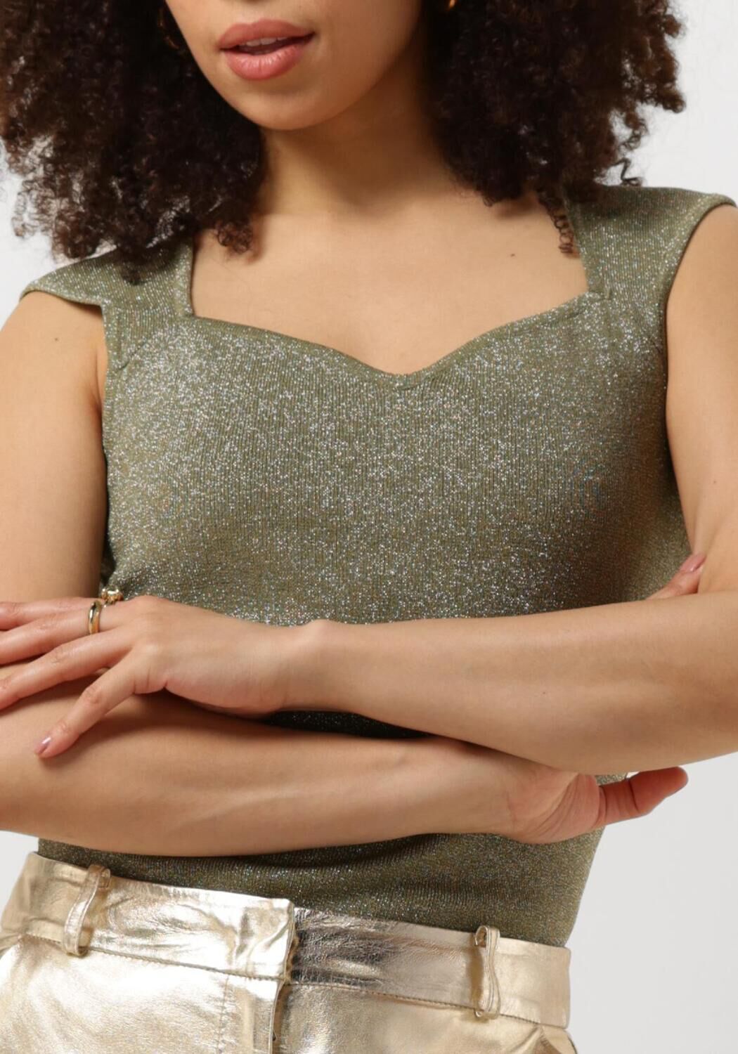 IBANA Dames Tops & T-shirts Trella Groen