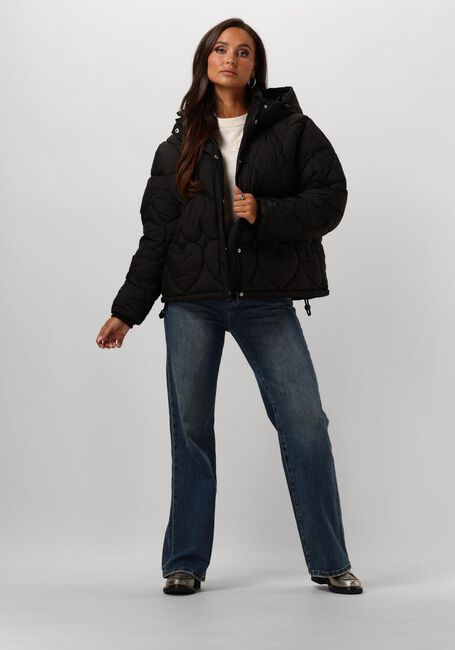 Zwarte FABIENNE CHAPOT Gewatteerde jas PRISCA SHORT PUFFER - large