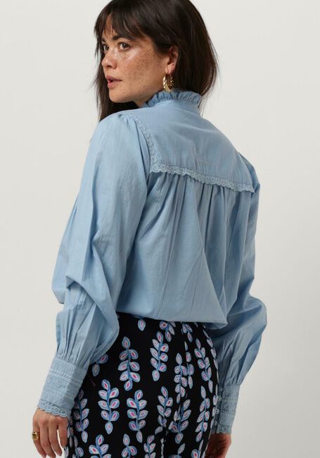 Blauwe HARPER & YVE Blouses YASMIN-LS - large