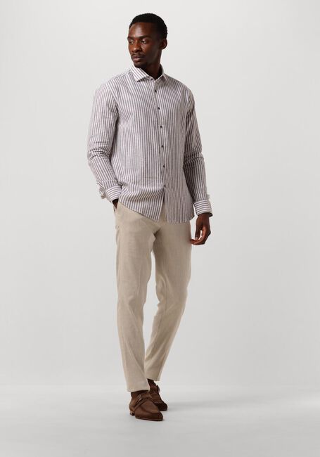 Bruine GENTILUOMO Casual overhemd S9324-530 - large