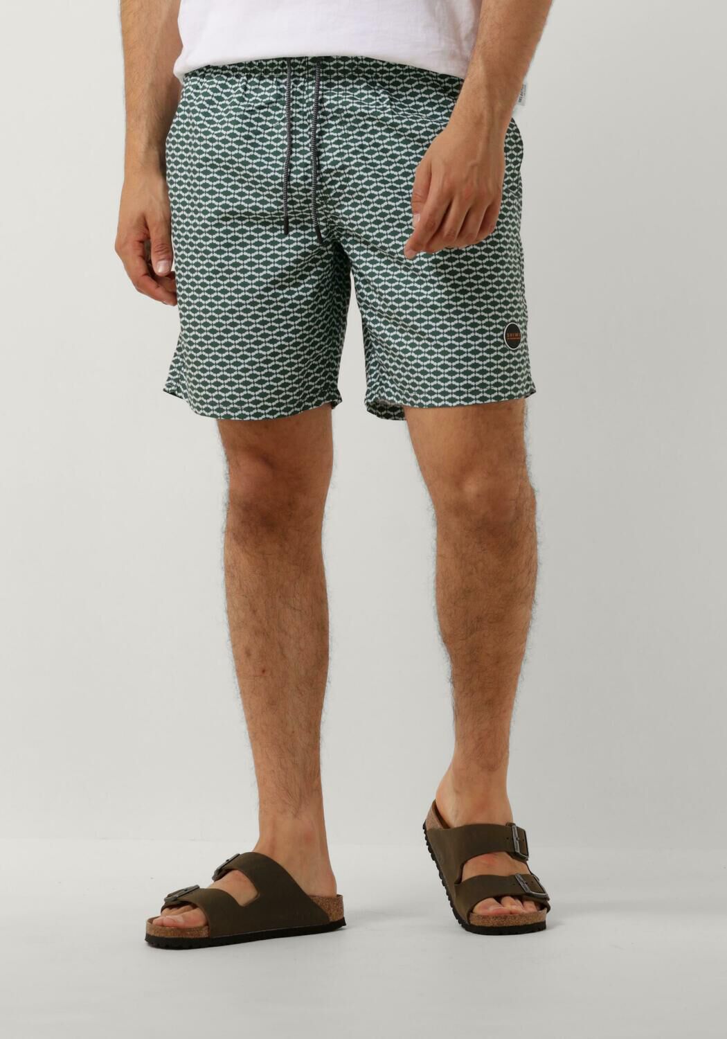 SHIWI Heren Zwembroeken Men Swimshort Hammam Groen