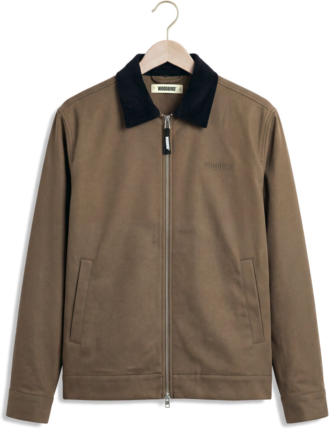WOODBIRD Heren Jassen Wbpon Nickle Work Jacket Khaki