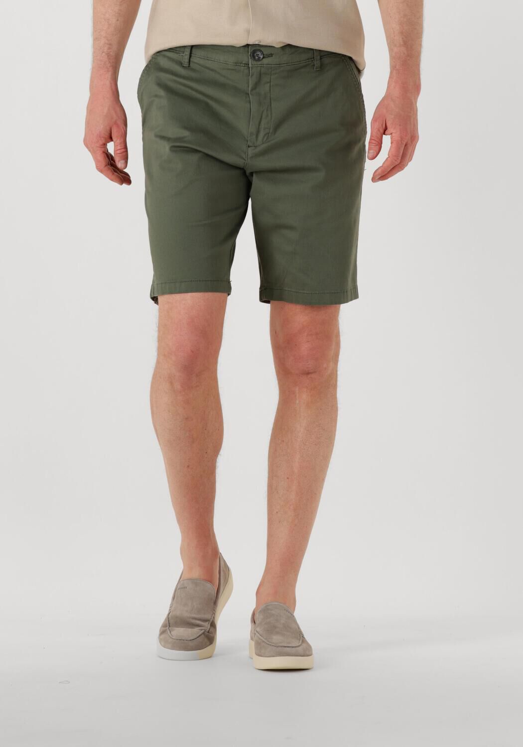 MATINIQUE Heren Broeken Mathomas Short Olijf