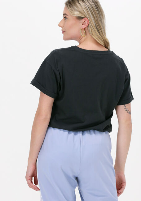 Zwarte COLOURFUL REBEL T-shirt BON VOYAGE BOXY TEE - large