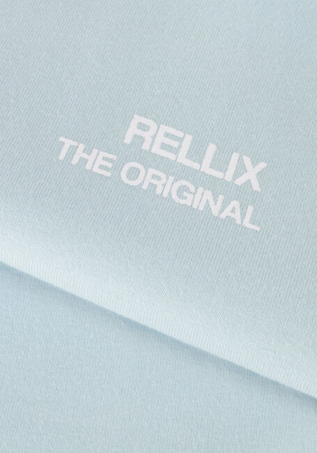Lichtblauwe RELLIX T-shirt OVERSIZED T-SHIRT RELLIX BASIC - large