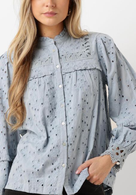 Blauwe Y.A.S. Blouses YASGUNVA LS SHIRT - large