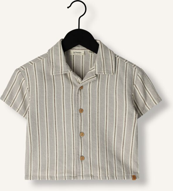 Taupe LIL' ATELIER Casual overhemd NMMFREDE SS LOOSE SHIRT LIL Taupe LIL' ATELIER Casual overhemd NMMFREDE SS LOOSE SHIRT LIL - large