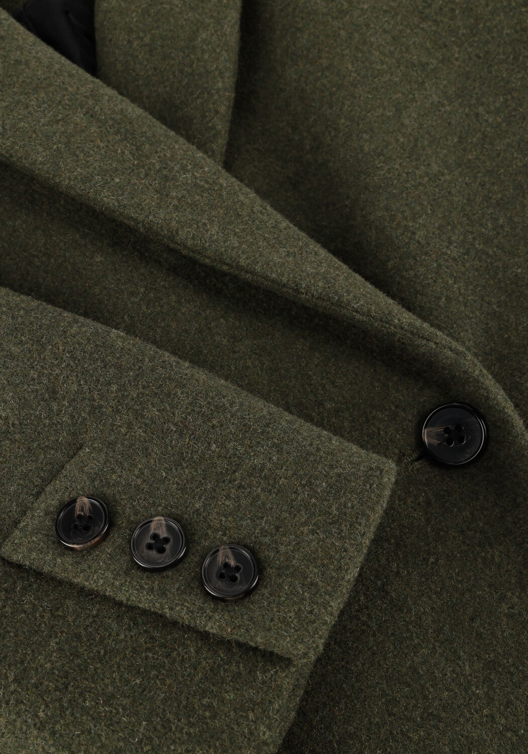 Groene MODSTR&Ouml;M Mantel ODELIA COAT - large