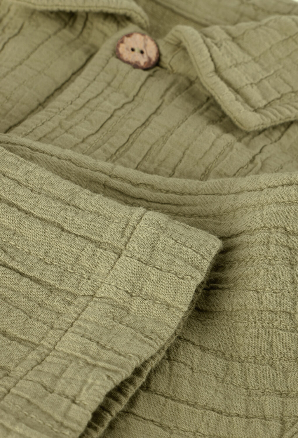 Groene PLAY UP Blouses WOVEN SHIRT - large