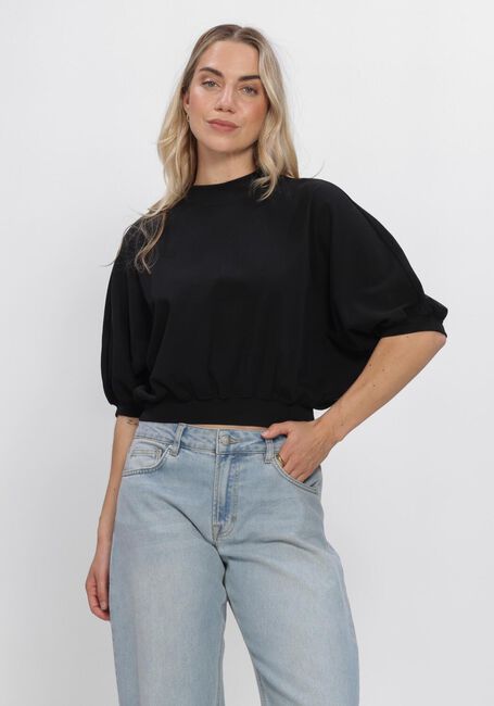 Zwarte ANOTHER LABEL Blouses ALAMICE T-SHIRT S/S - large