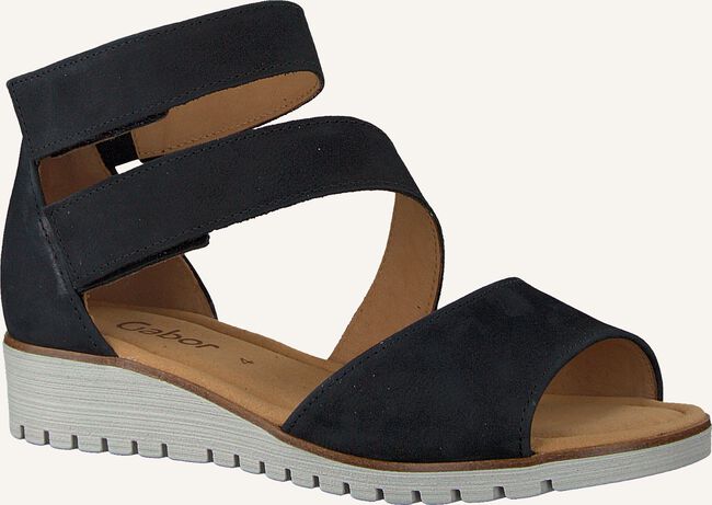 Blauwe GABOR Platte sandalen 582 Blauwe GABOR Platte sandalen 582 - large