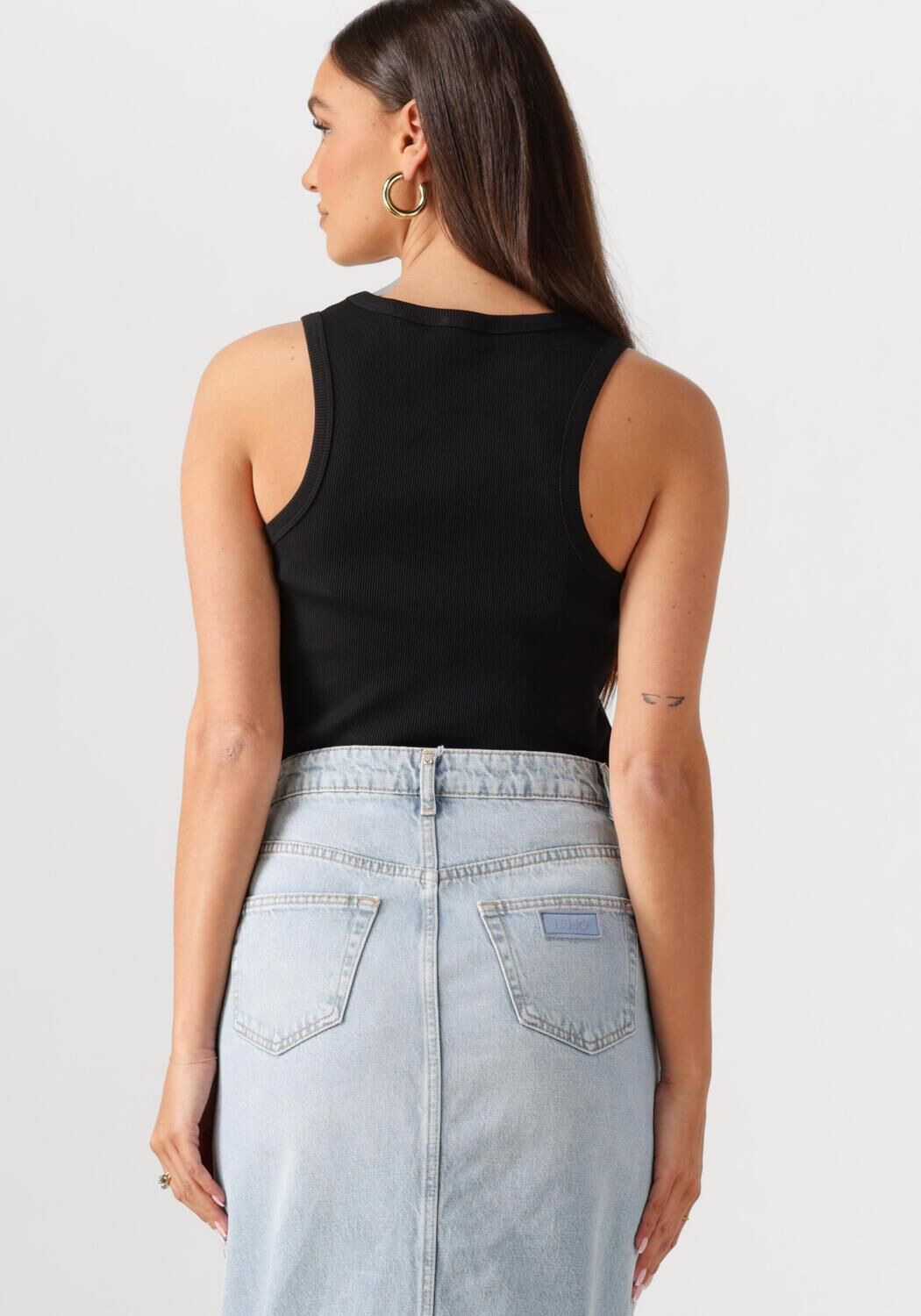 LIU JO Dames Tops & T-shirts 3.0 T-shirt Moda S m Zwart