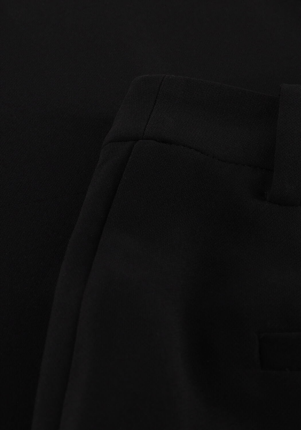 Zwarte DANTE6 Wijde broek ALAIN TAILORED PANTS - large