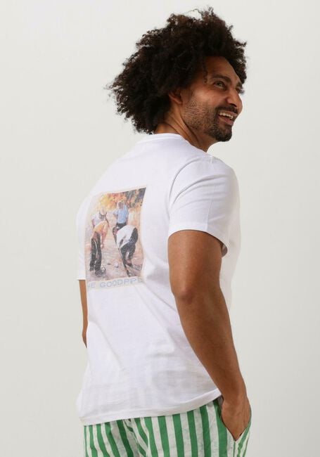 Witte THE GOODPEOPLE T-shirt TPHOTO - large