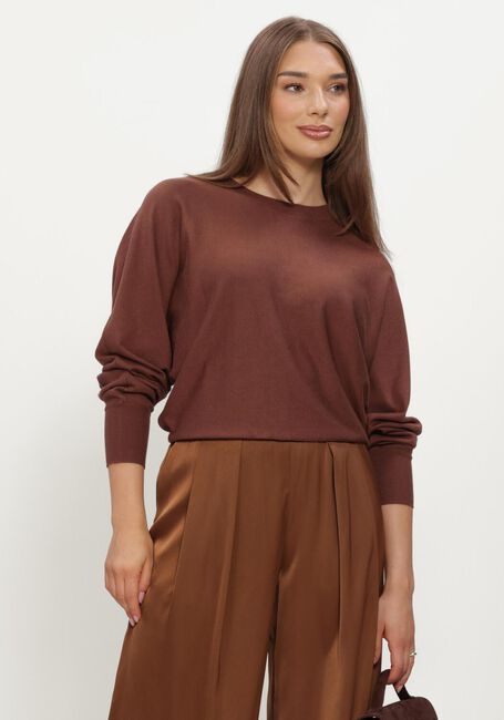 Bruine MINUS Trui MSDANA BAT SLEEVE KNIT PULLOVER - large